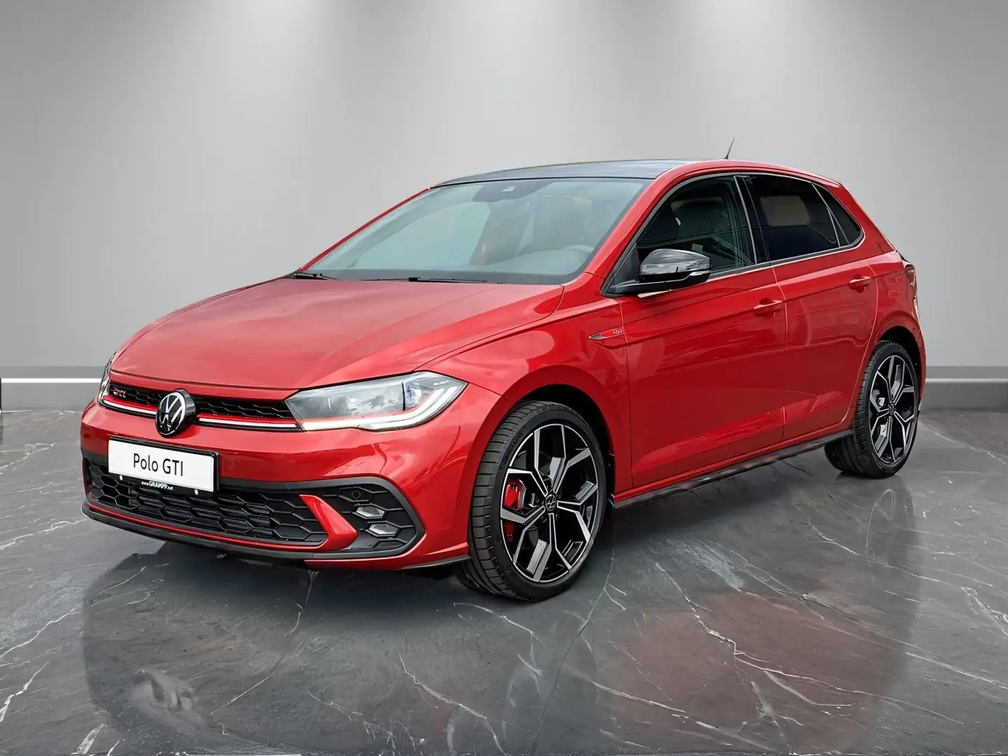 Volkswagen Polo GTI 2,0 l TSI PANO+KAMERA+NAVI+LED+ACC Rojo - 2