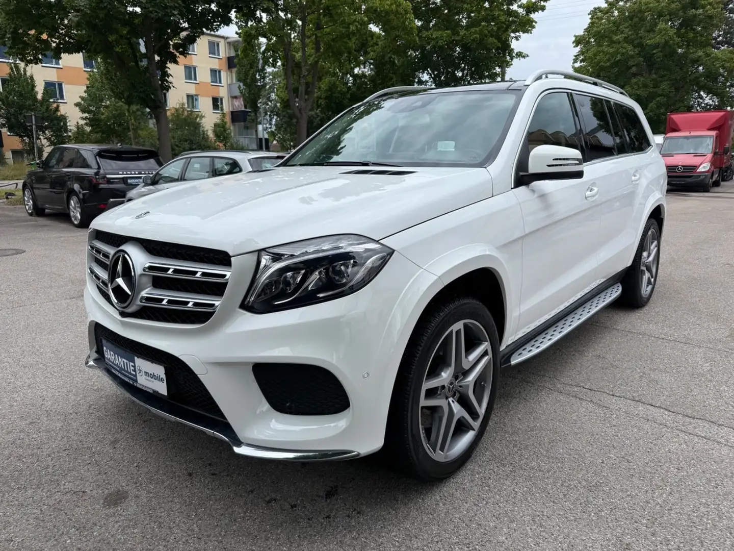 Mercedes-Benz GLS 400 4Matic AMG AUT~7Sitz~Pano~Head~360Kam~ Білий - 1