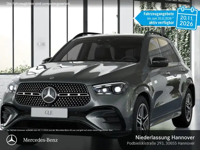 Mercedes-Benz GLE 300 d 4M AMG+NIGHT+PANO+360+AHK+MULTIBEAM+20"