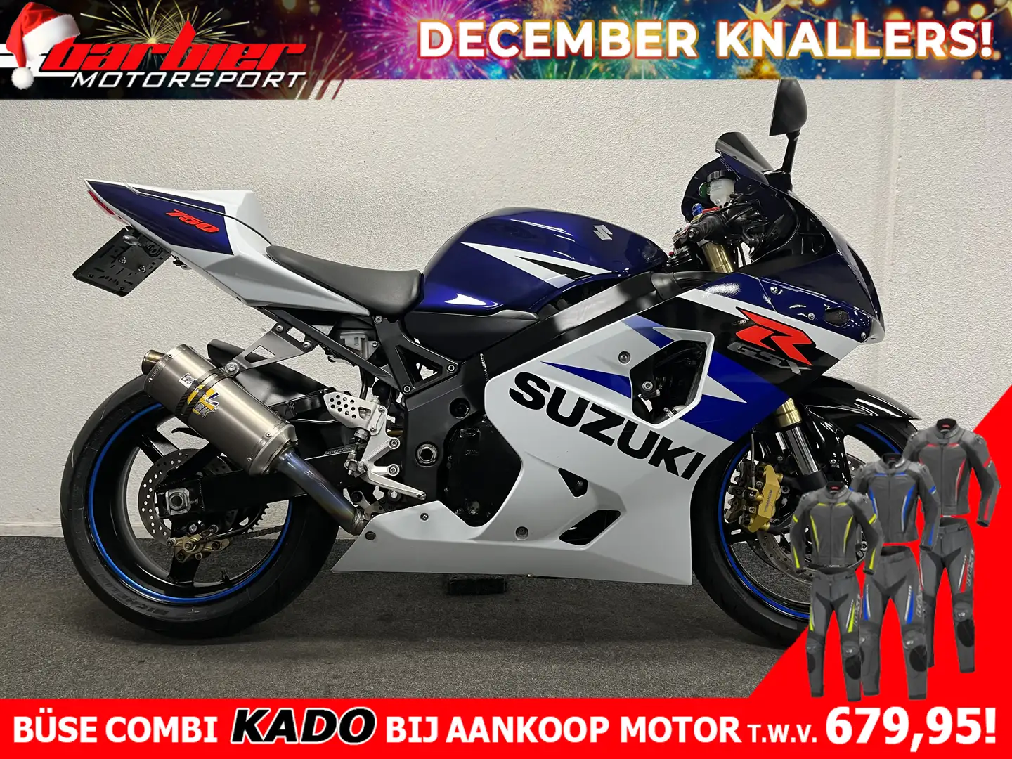 Suzuki GSX-R 750 Wit - 1