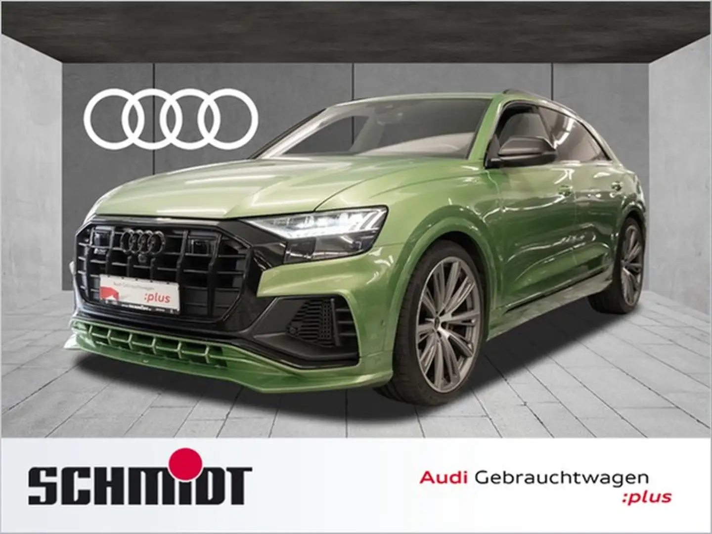 Audi SQ8 Competition Plus LM23 HD Matrix Pano B&O Carbon... Verde - 1