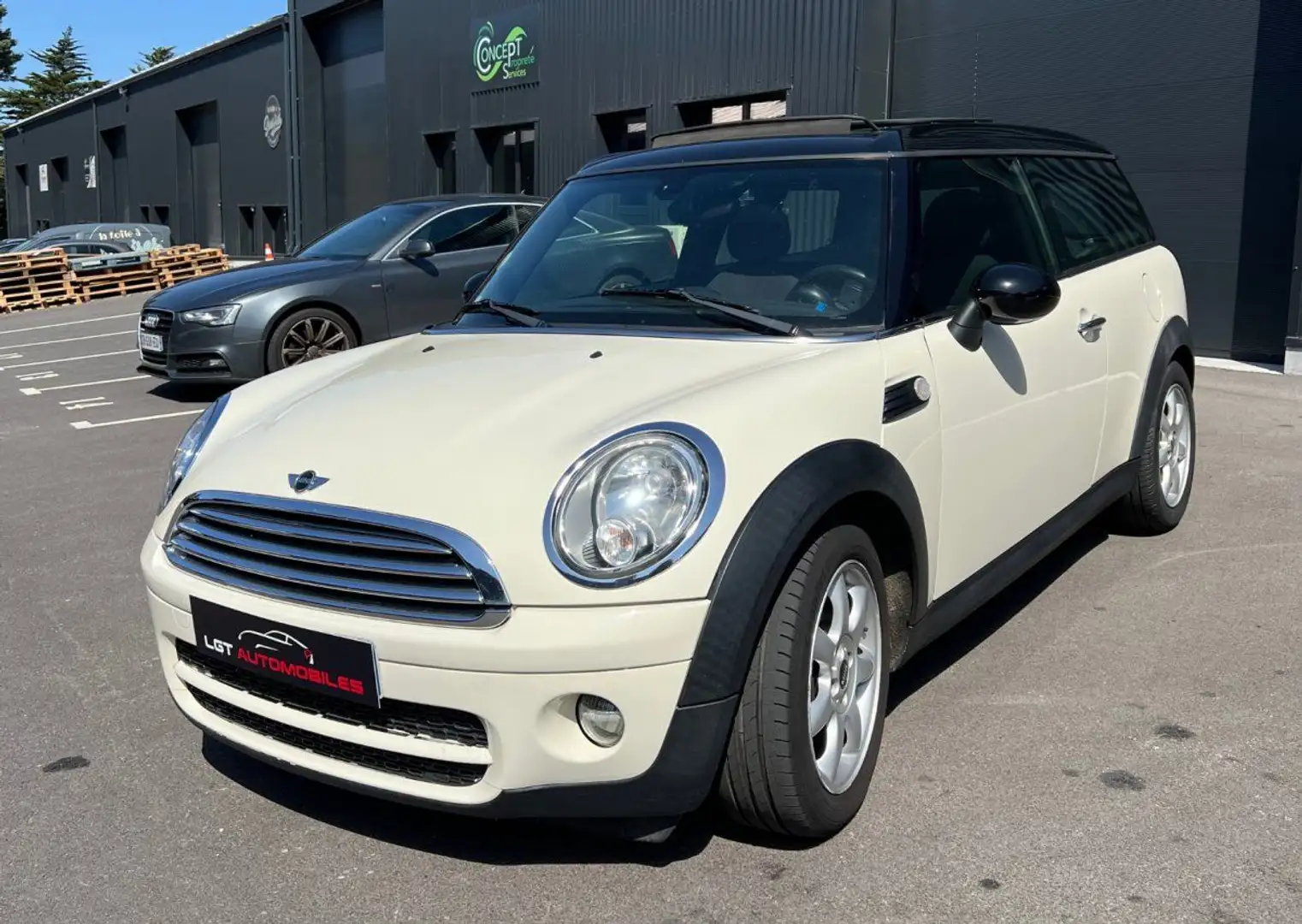 MINI Cooper Clubman 1.6D Blanc - 2