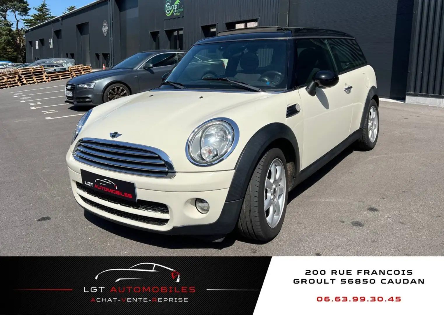 MINI Cooper Clubman 1.6D Blanc - 1