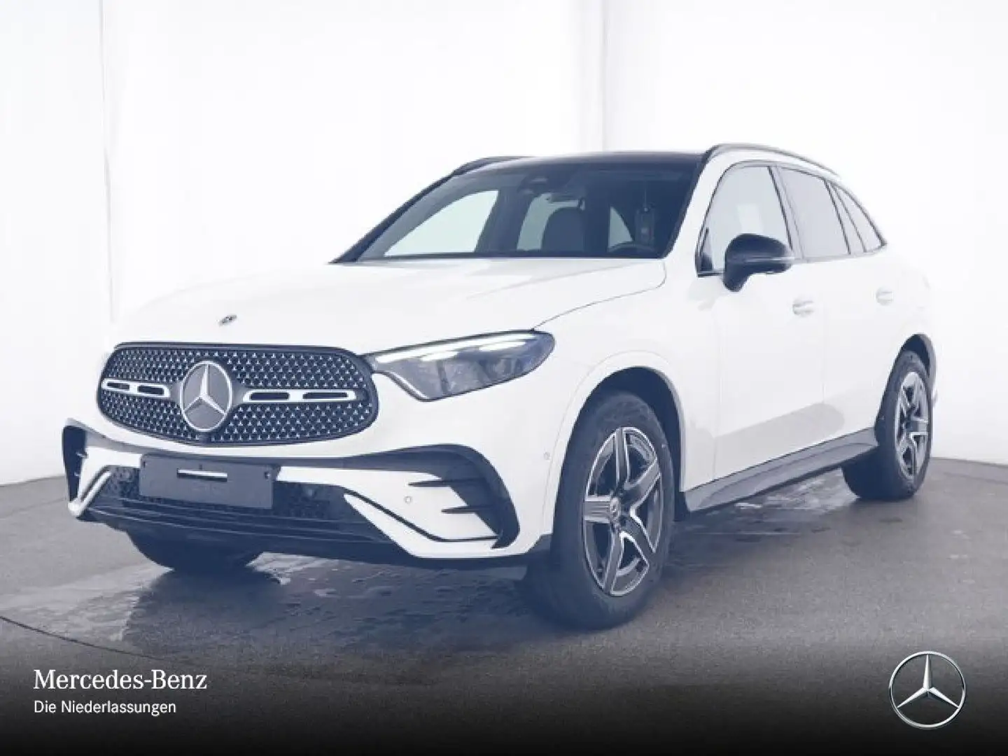Mercedes-Benz GLC 300 e 4M AMG+NIGHT+PANO+360+TOTW+KEYLESS+9G Weiß - 2