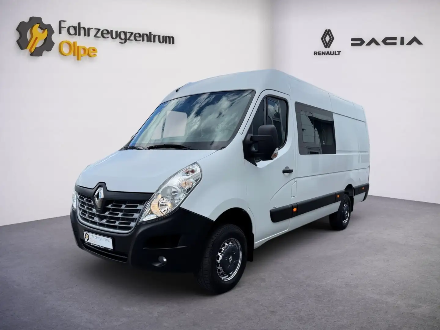 Renault Master III Mixto L3H2 3,5t Oberaigner 4x4 , AHK Blanc - 1