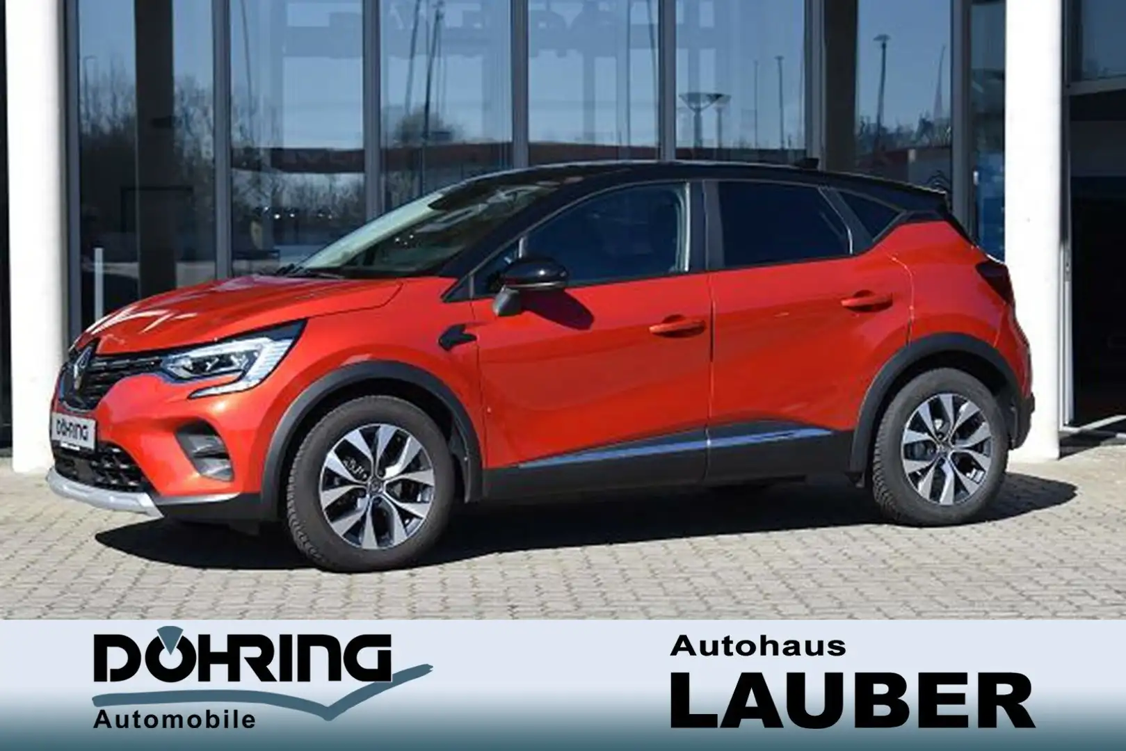 Renault Captur Captur 1.3 TCe130 Experience GPF Navi DAB+ Allwett Rood - 1