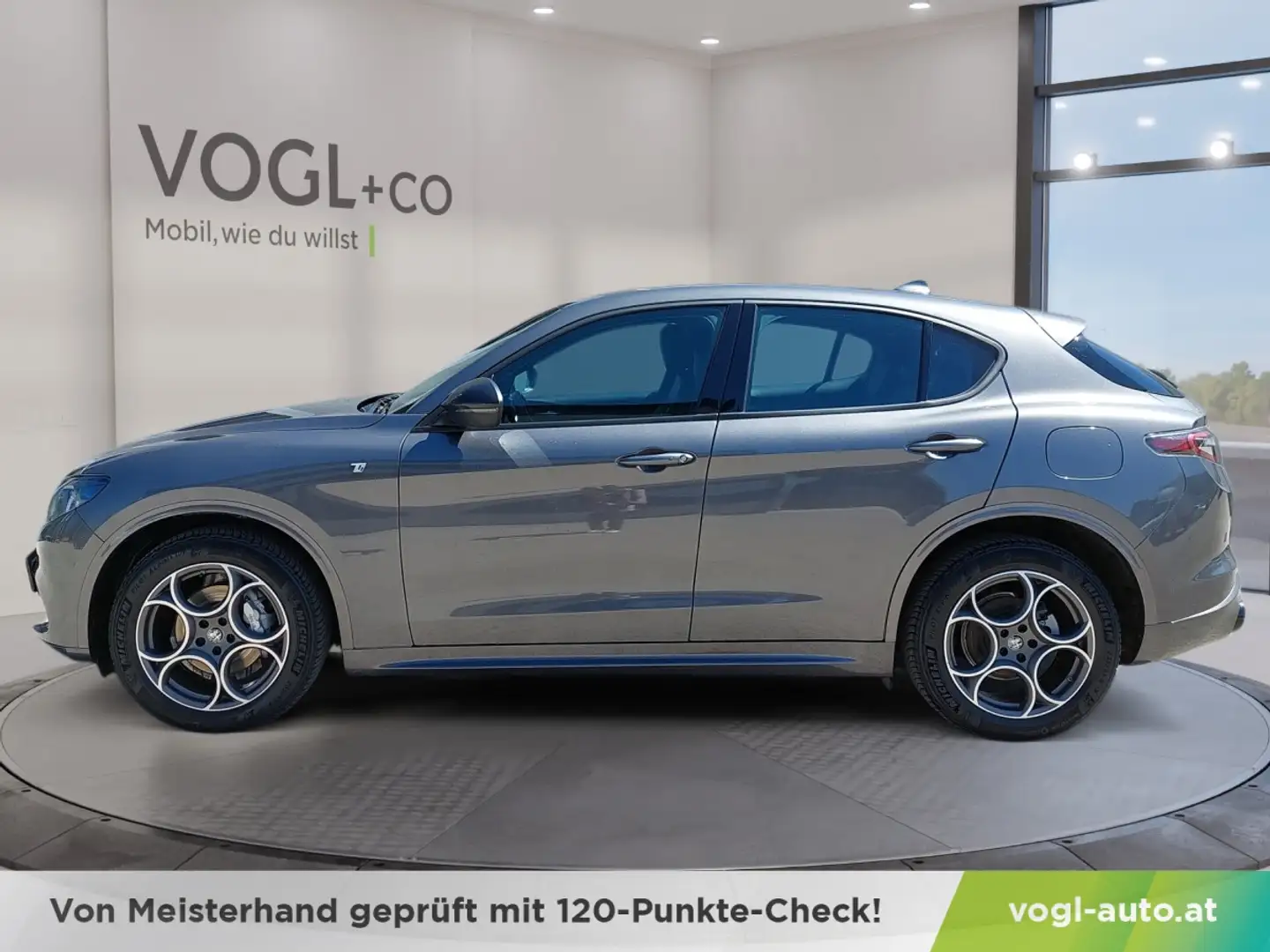Alfa Romeo Stelvio Ti 2,2 16V 210 AT8 Q4 Grau - 2