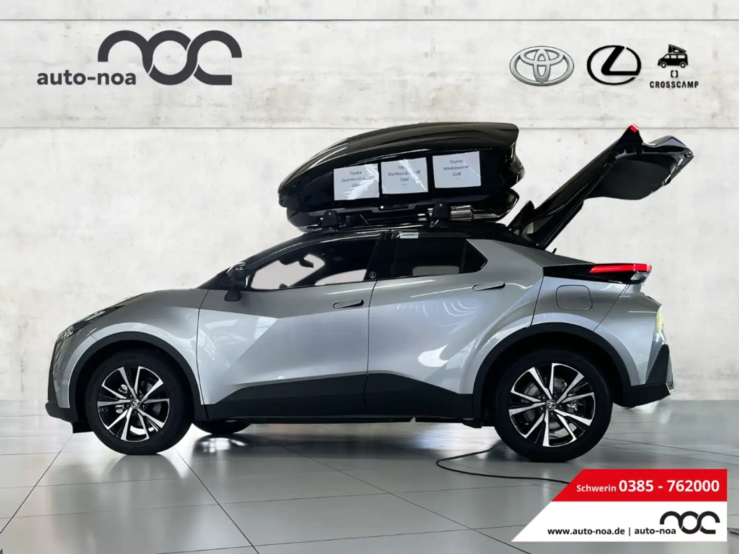 Toyota C-HR Hybrid FWD Team Deutschland EU6e mit Technik Paket Silber - 1