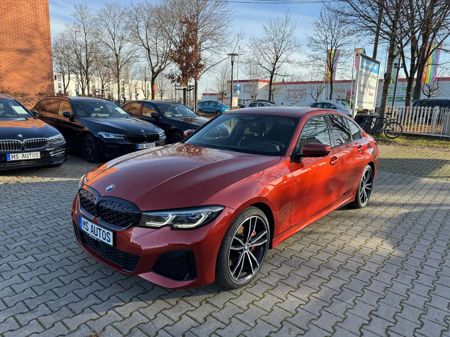 BMW 340 xD*Msport*Glass-Dach*Head Up*Laserlicht Orange - 1