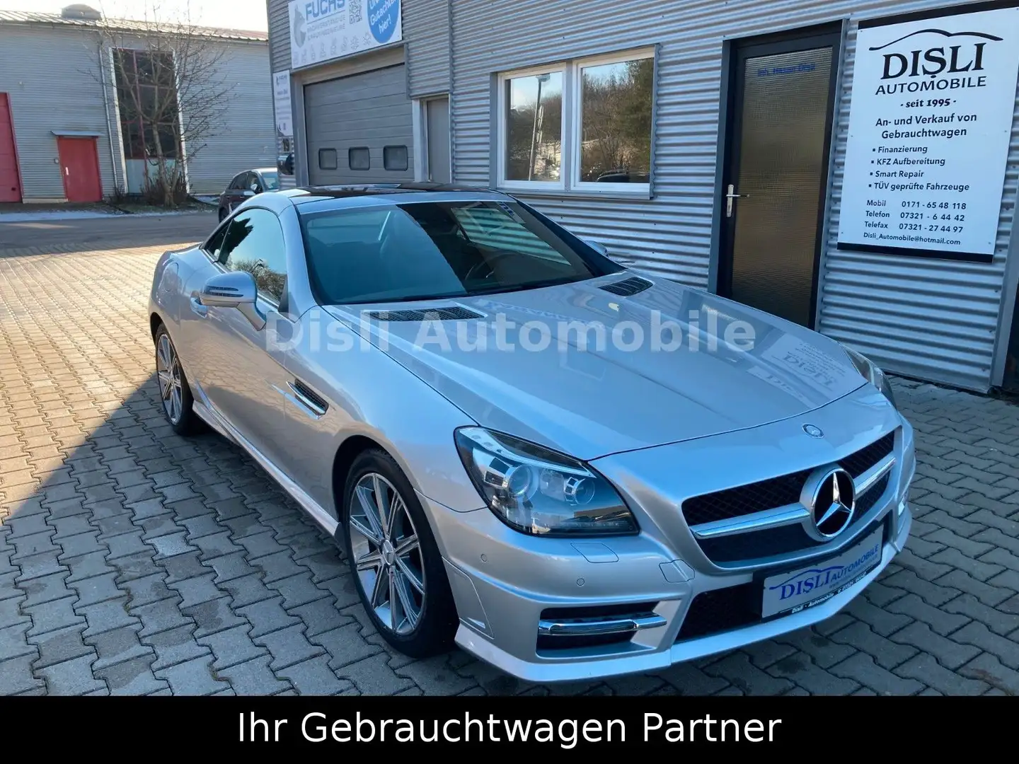 Mercedes-Benz SLK 200 SLK Roadster SLK 200 BlueEfficiency,AMG Silber - 1