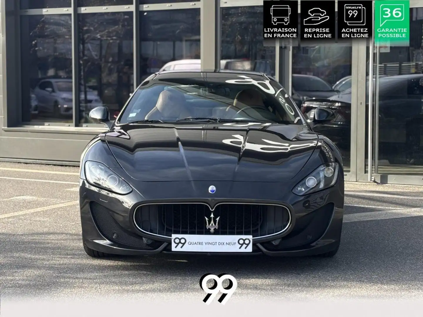 Maserati GranTurismo 4.7i V8 460 COUPE Sport PHASE 2 LIVRAISON/REPRISE/ Šedá - 2