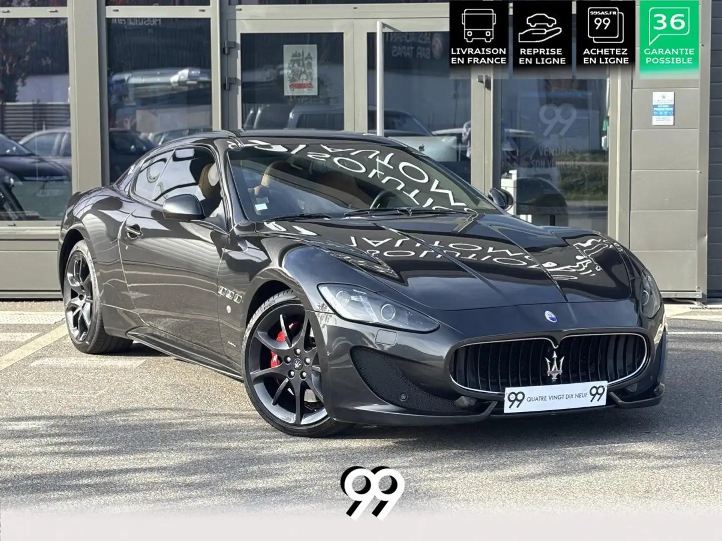 Maserati GranTurismo 4.7i V8 460 COUPE Sport PHASE 2 LIVRAISON/REPRISE/ Szary - 1