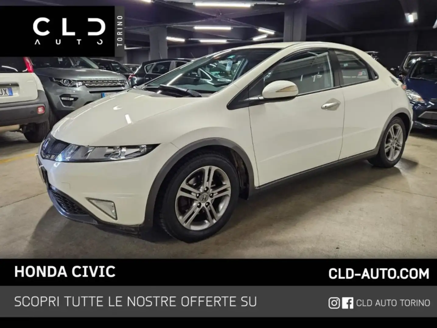 Honda Civic 011 1.4 i-VTEC 5p. Blanc - 1