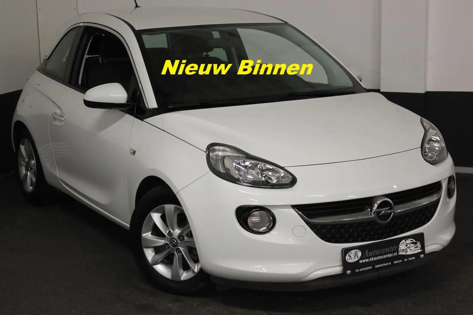 Opel Adam 1.2 JAM WHITE EDITION 1E EIGENAAR WEINIG KM. Blanc - 1