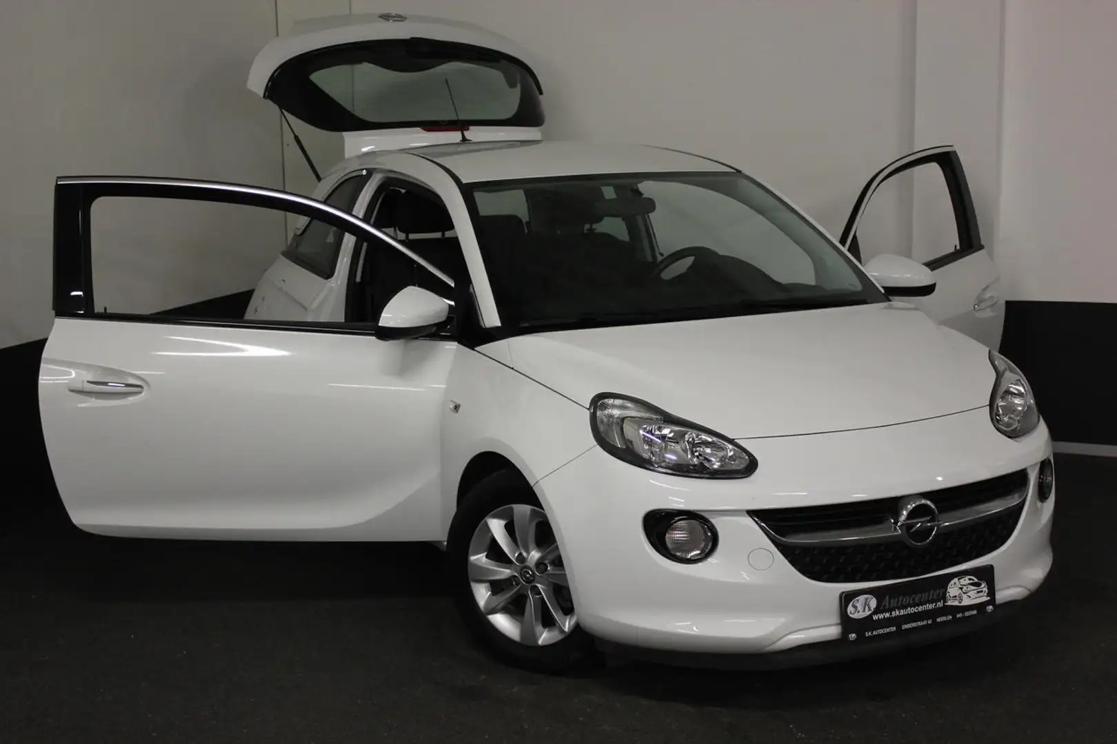 Opel Adam 1.2 JAM WHITE EDITION 1E EIGENAAR WEINIG KM. Blanc - 2