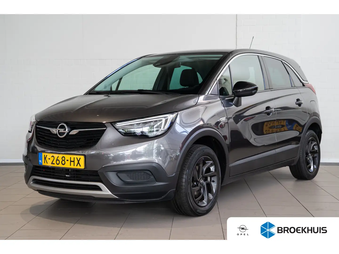 Opel Crossland X 1.2 Turbo Edition 2020 | Apple Carplay & Android A Grijs - 1