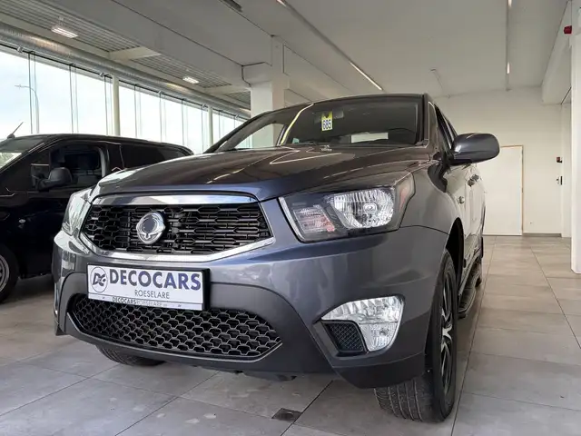 SsangYong Actyon Trekhaak / Camera / Zetel & Stuurverwarming / Navigatie / Dubbele Cabine  /