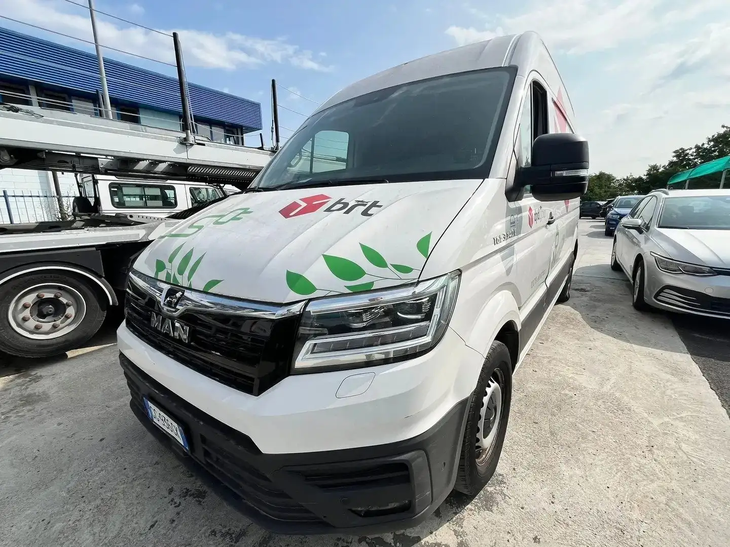 MAN TGE elettrica - targa GG936Gk Bianco - 2