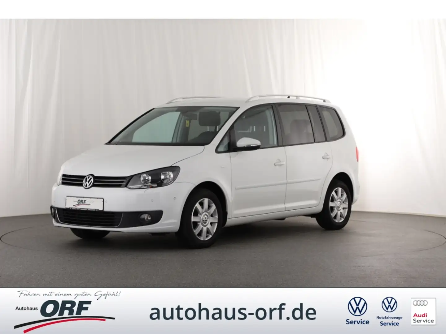 Volkswagen Touran Cup 1.2 TSI NAVI TEMPOMAT PARKLENK PDC Weiß - 1