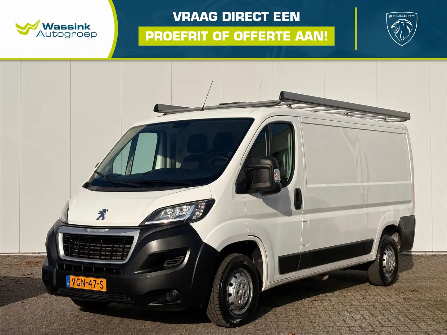 Peugeot Boxer 335 L2H1 BlueHDi 140PK Premium | Cruise Control | Wit - 1