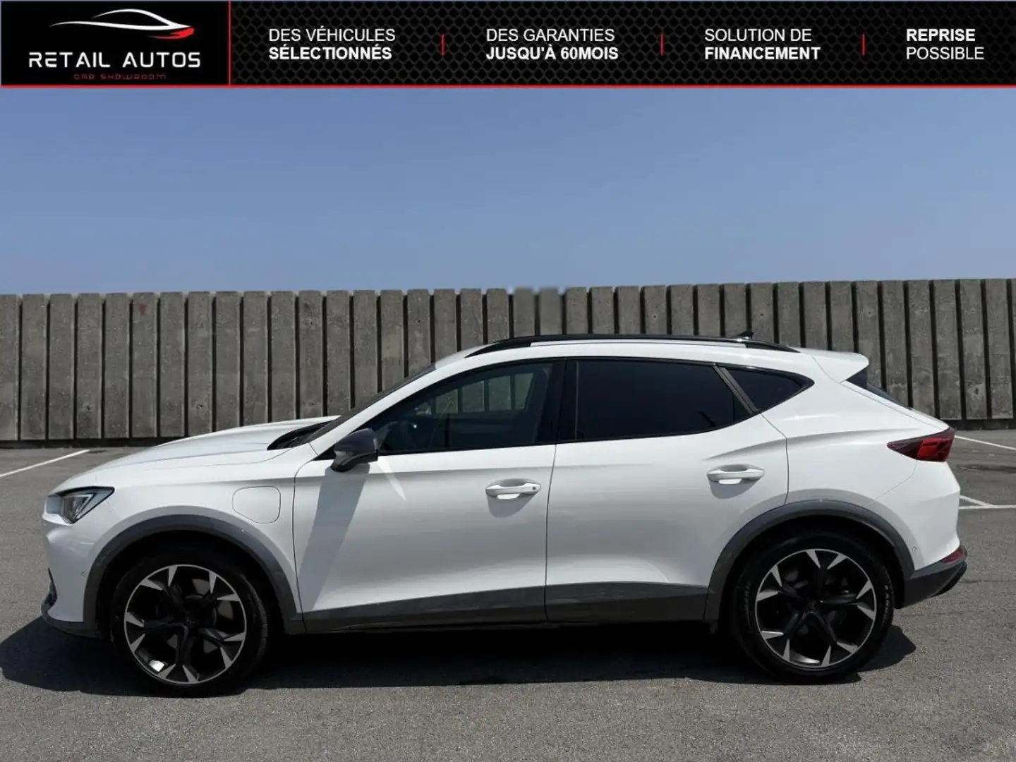 CUPRA Formentor 1.4 e-HYBRID 245ch VZ DSG6 Blanc - 2