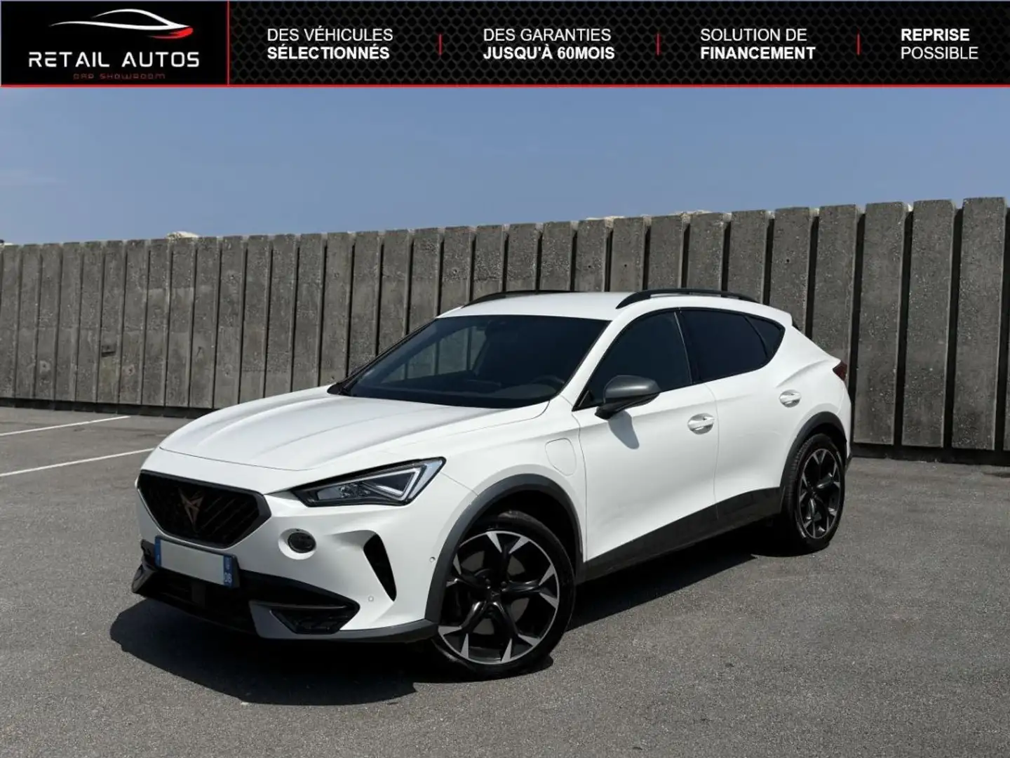 CUPRA Formentor 1.4 e-HYBRID 245ch VZ DSG6 Blanc - 1