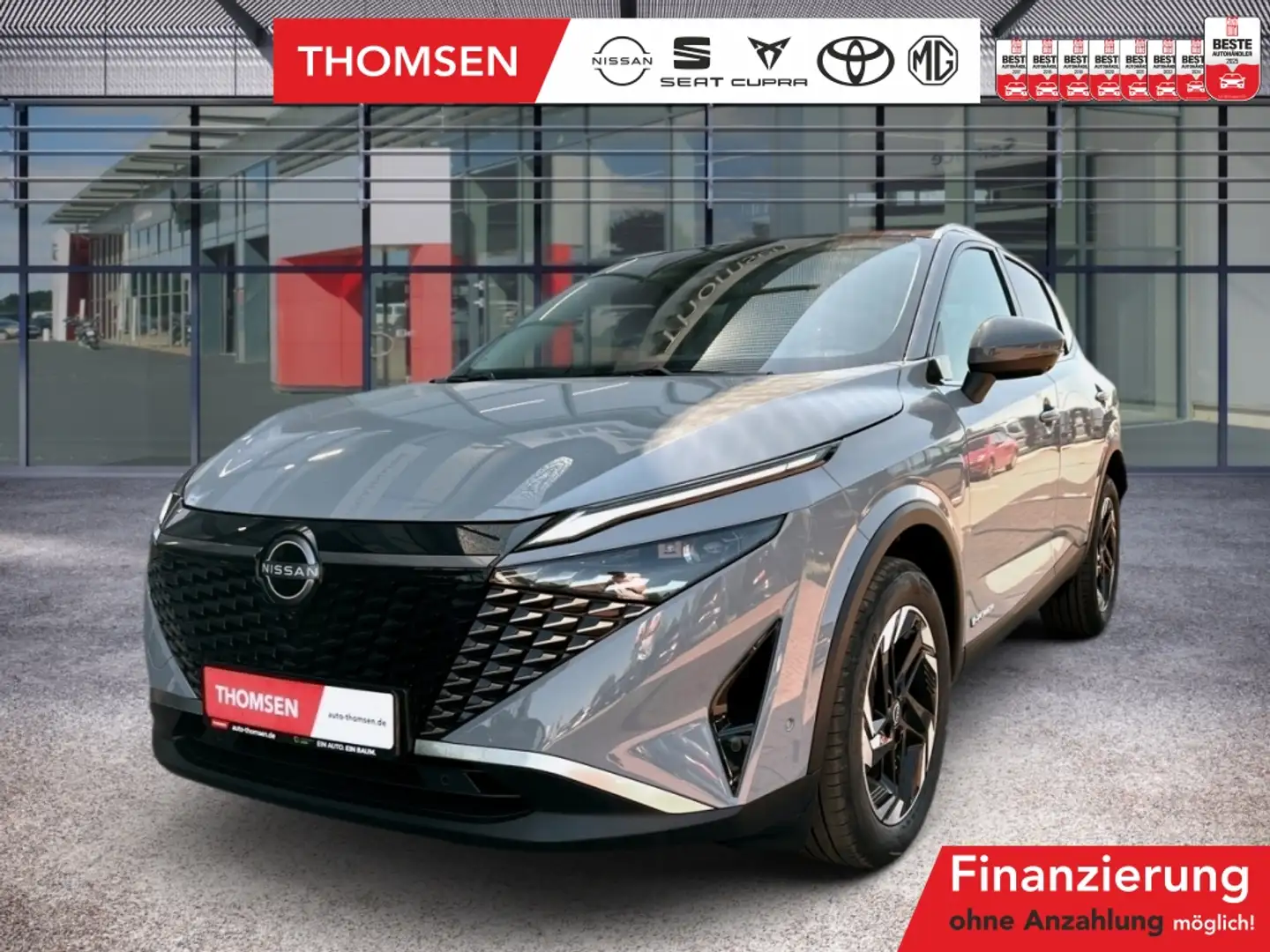 Nissan Qashqai 1.5 VC-T e-POWER N-Connecta 360 Navi Grau - 1