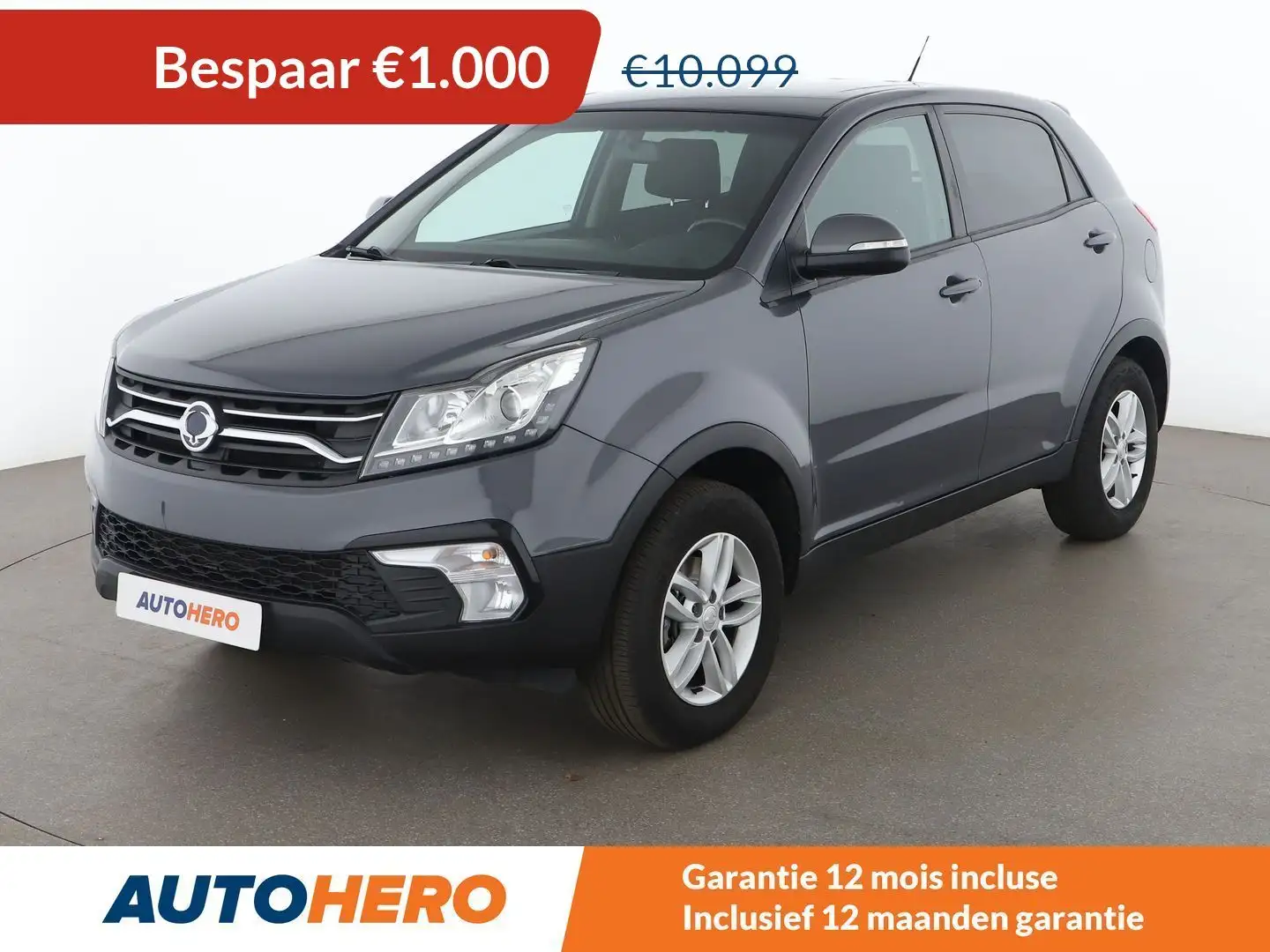SsangYong Korando 2.0 Crystal 4x2 Gris - 1