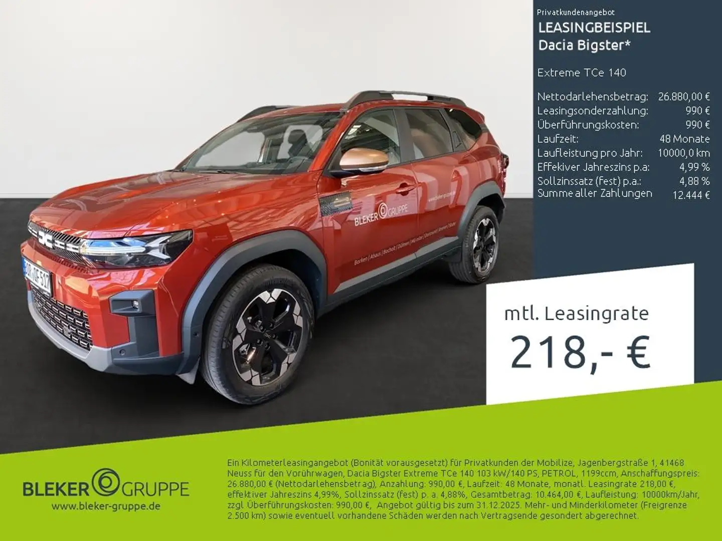 Dacia Bigster Extreme TCe 140 Braun - 1