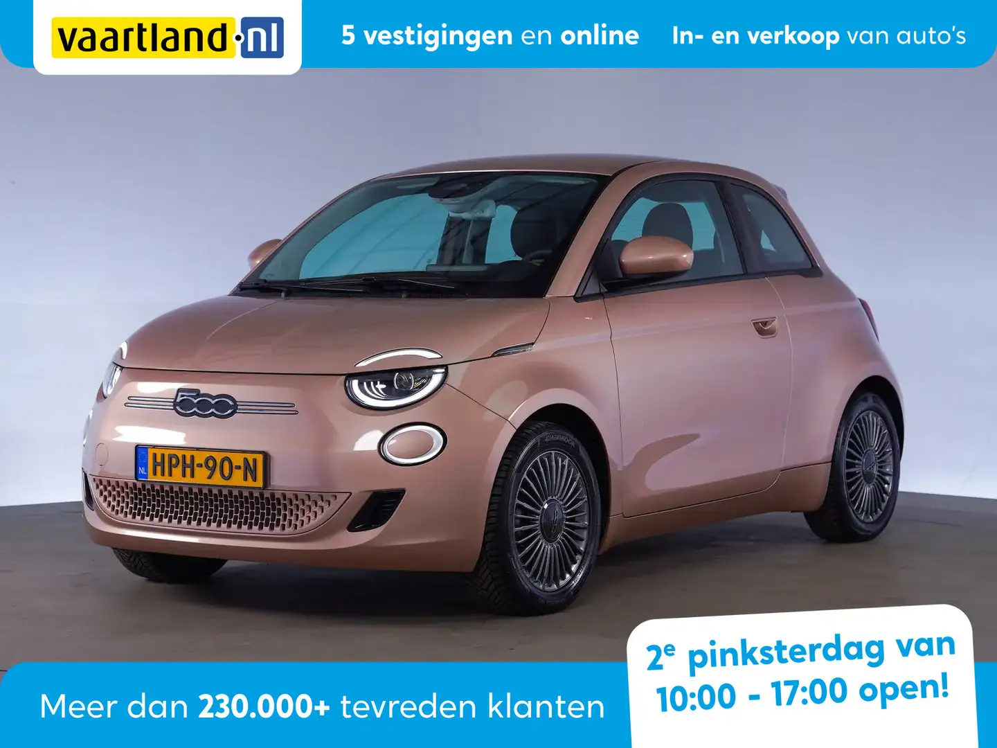 Fiat 500e Icon 42 kWh [ Led Navigatie Camera ] Rojo - 1