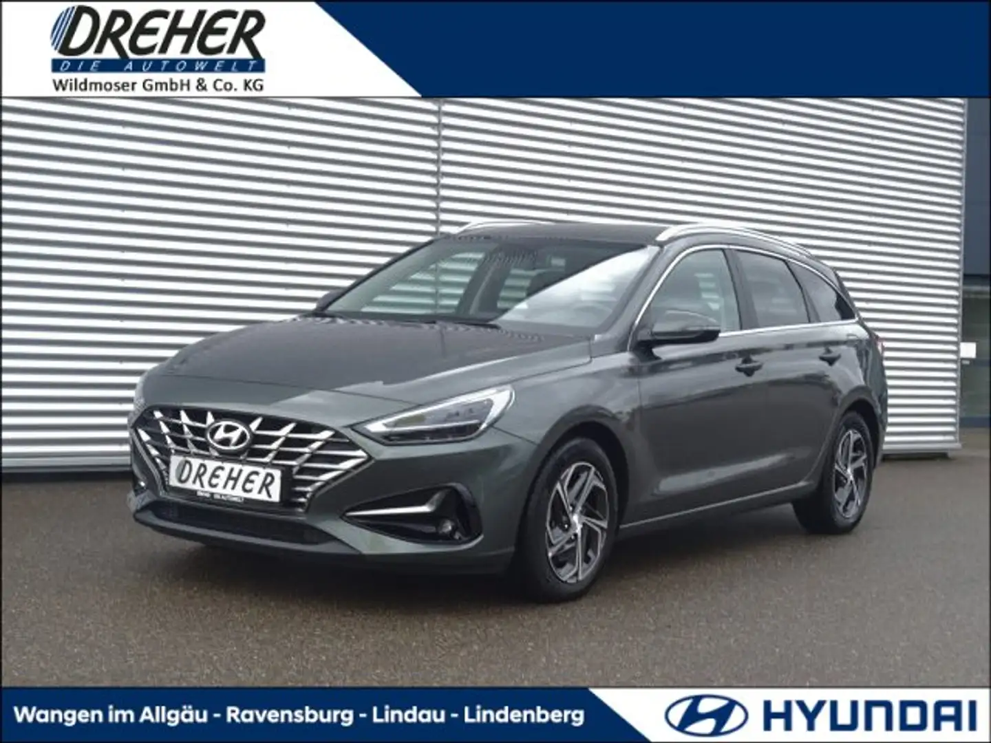 Hyundai i30 i30 1.0 T-GDI Trend Mild-Hybrid Autom./Klima/BC Grau - 1