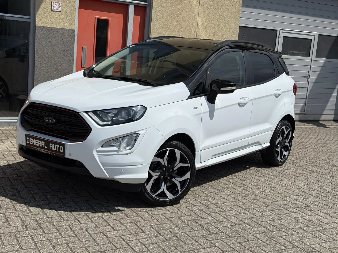 Ford EcoSport 1.0 EcoBoost ST-Line, Navi, Nieuwe Distributieriem Wit - 2