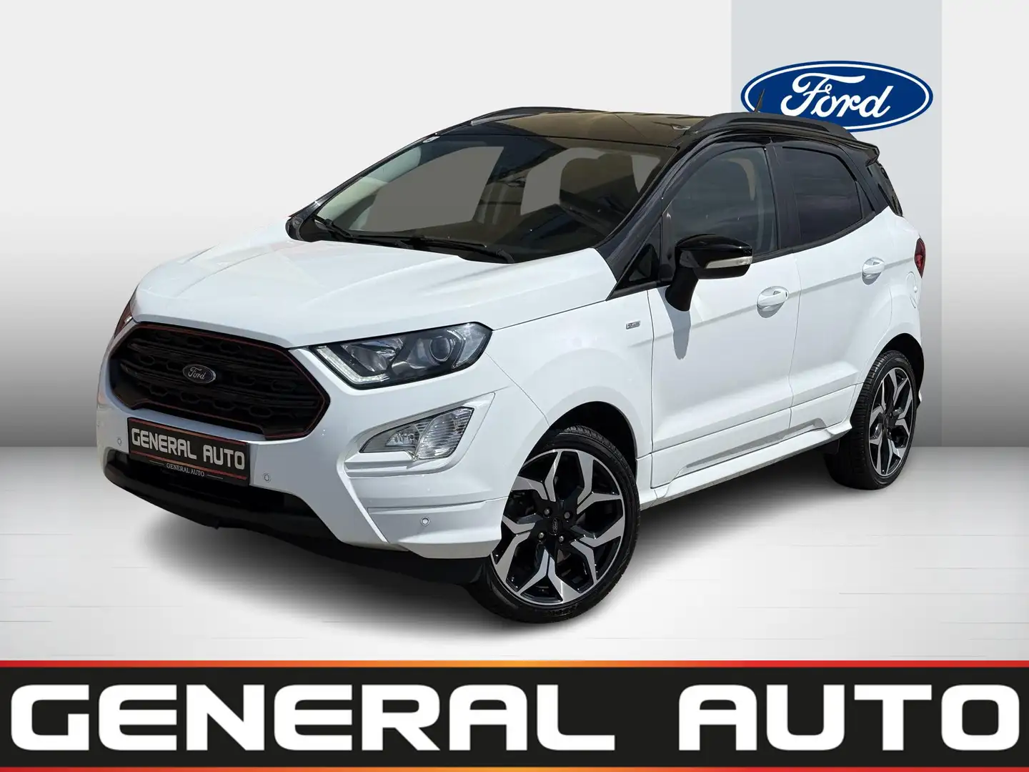 Ford EcoSport 1.0 EcoBoost ST-Line, Navi, Nieuwe Distributieriem Wit - 1