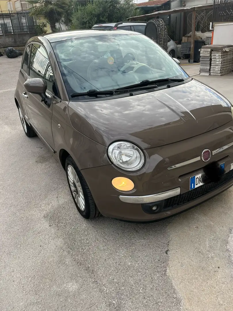 Fiat 500 500 III 1.3 mjt 16v Lounge 75cv Beige - 2