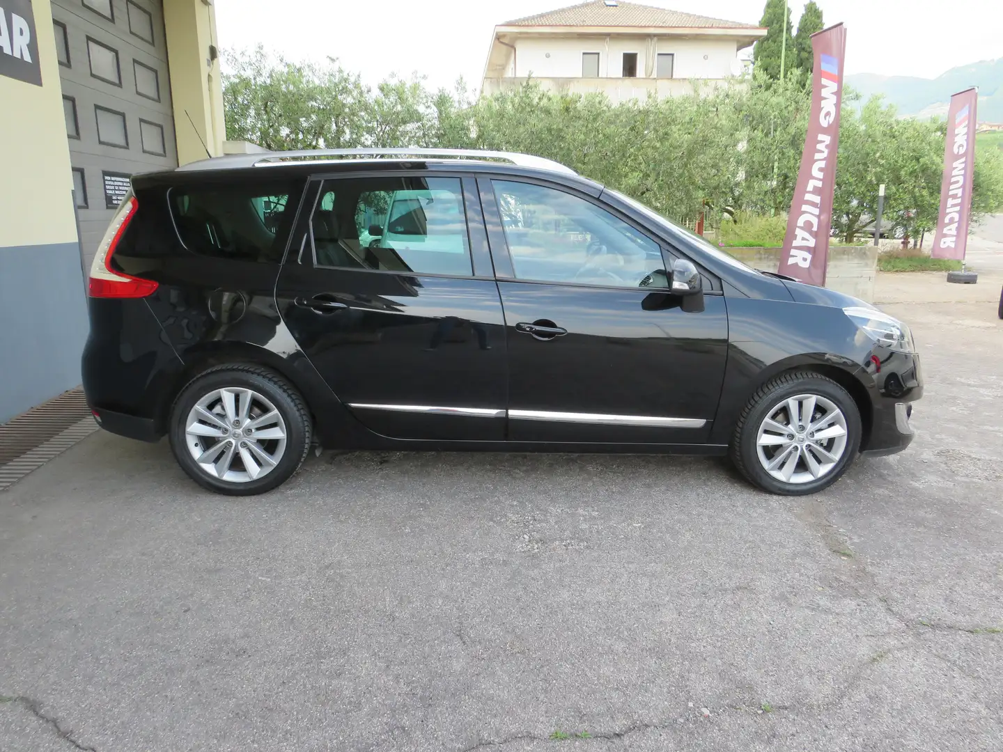 Renault Scenic 1.5dci 110cv 7 POSTI. cinghia e frizione nuove. Negro - 2