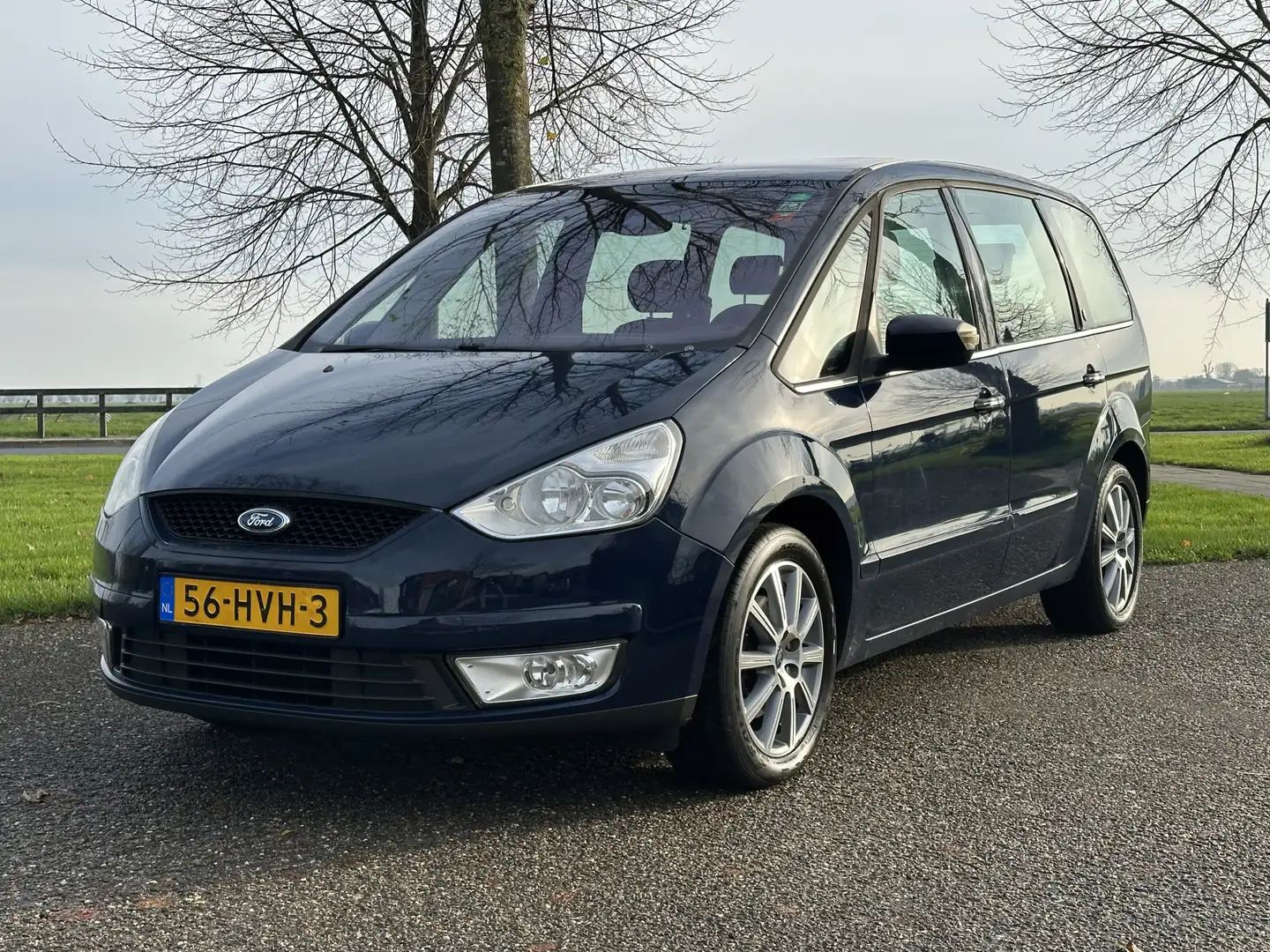 Ford Galaxy 2.0-16V Ghia INCL GARANTIE * 7 pers * NAP Blauw - 1