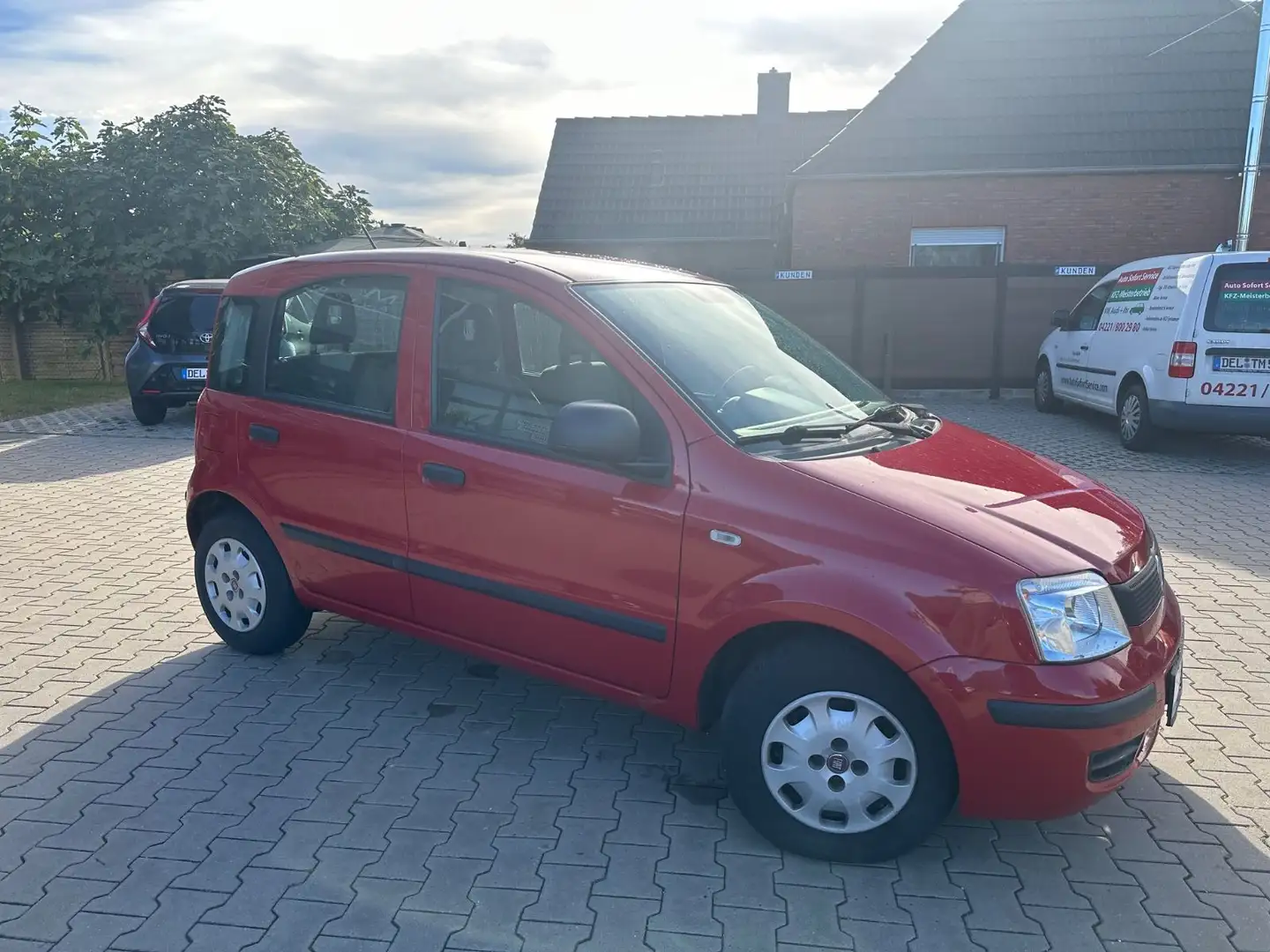 Fiat Panda 1.2 8V Classic, TÜV & Service NEU Rot - 1
