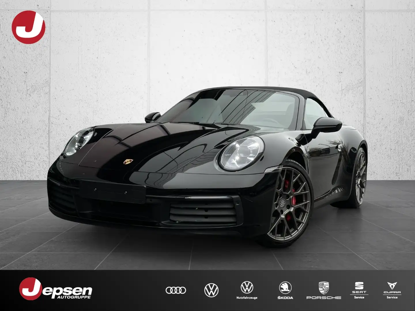 Porsche 992 911 Carrera S Cabriolet BOSE Sitzbel. 360° Schwarz - 1