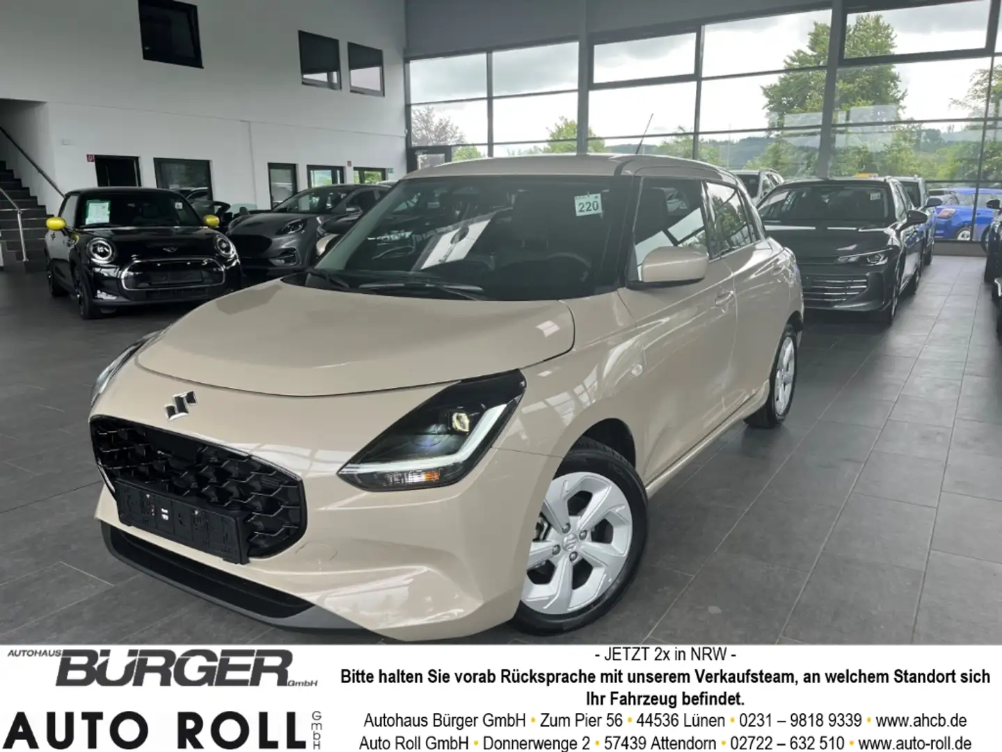 Suzuki Swift 1.2 Comfort Navi LED Kamera DAB SHZ Keyless Klima Gelb - 1