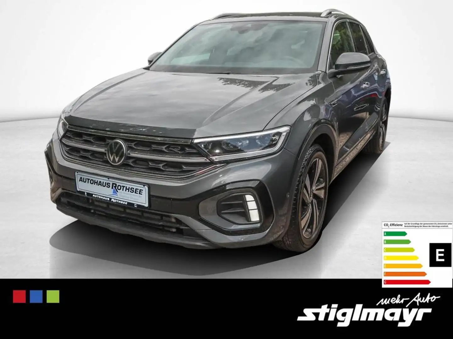Volkswagen T-Roc R-line 1.5 TSI DSG IQ.LIGHT+IQ.DRIVE+NAVI Gris - 1