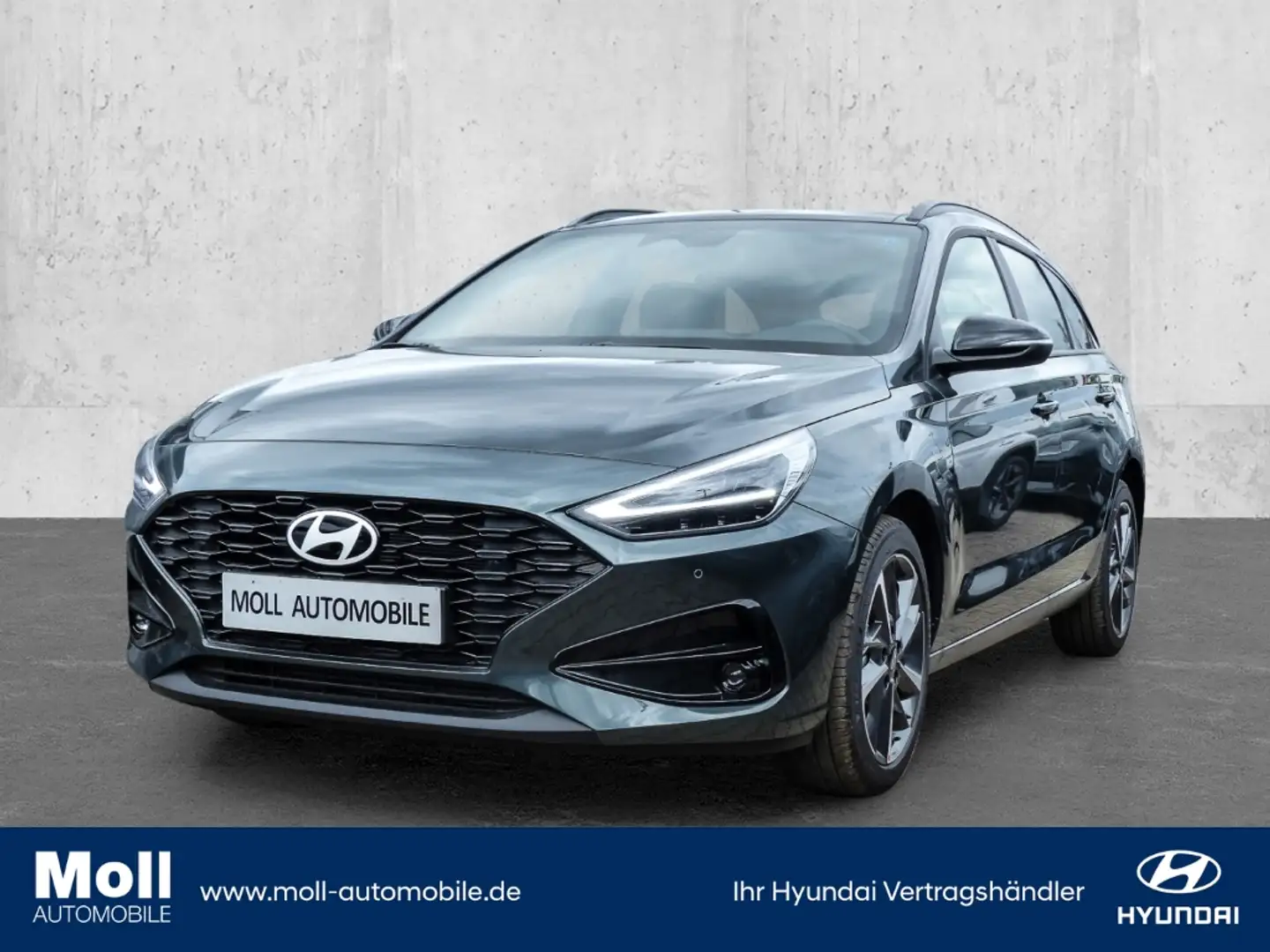 Hyundai i30 Mild-Hybrid Advantage Kombi DCT Navi LED Panoramad Grün - 1