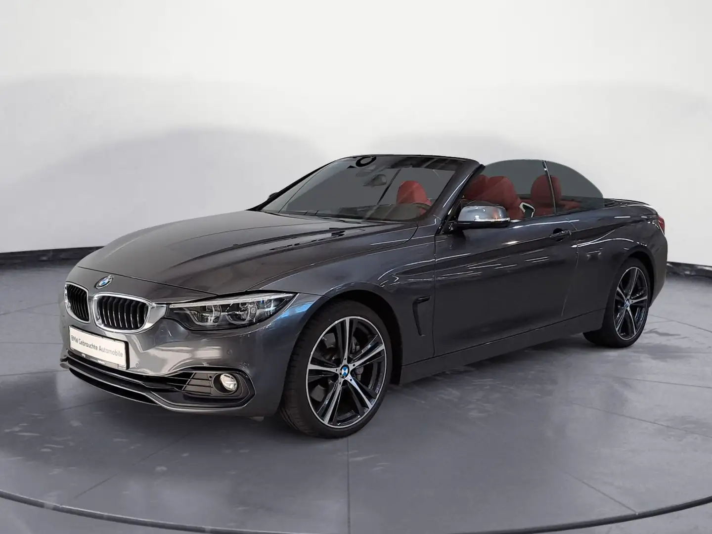 BMW 440 i xDrive Cabrio Sport Line Innovationsp. Aut. Grau - 2