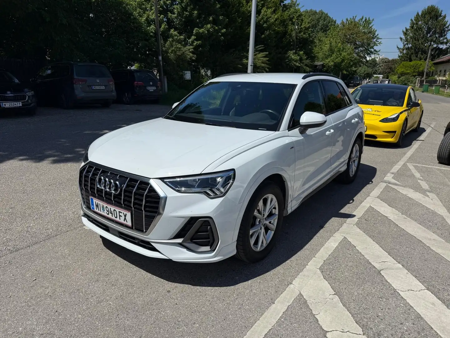 Audi Q3 Q3 35 TFSI S-Line Weiß - 1