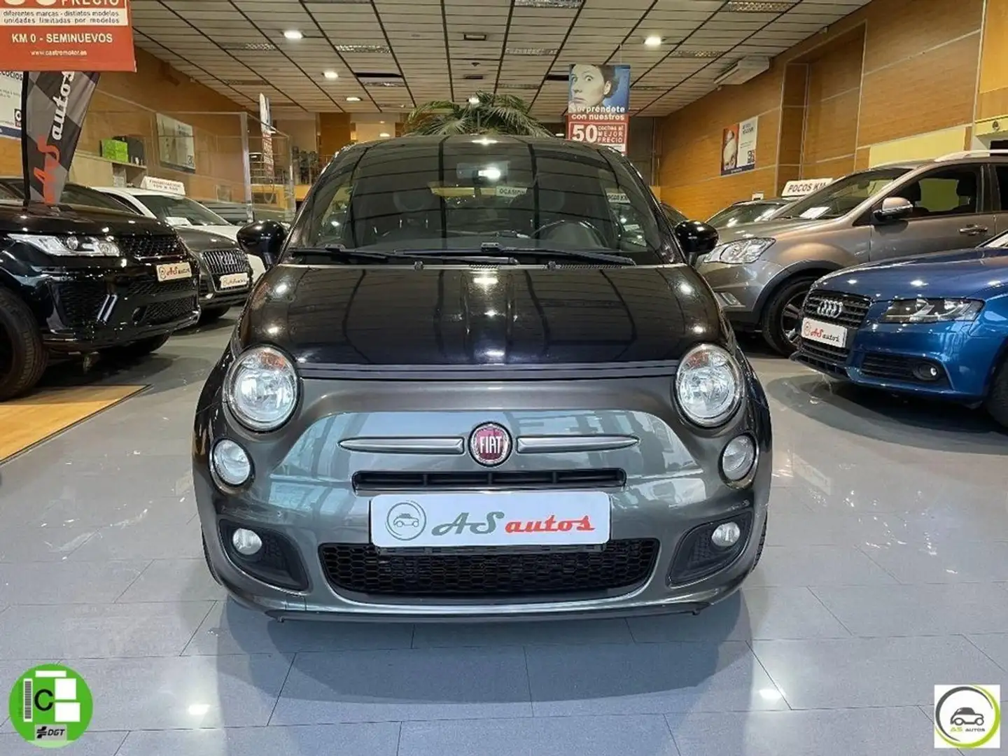 Fiat 500 1.2 GQ Gris - 2