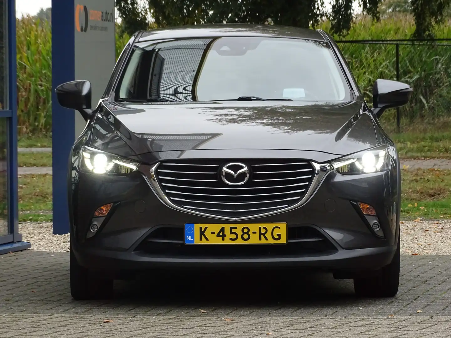 Mazda CX-3 2.0 SkyActiv-G 120 GT-M NAV CAMERA LEER Gris - 2