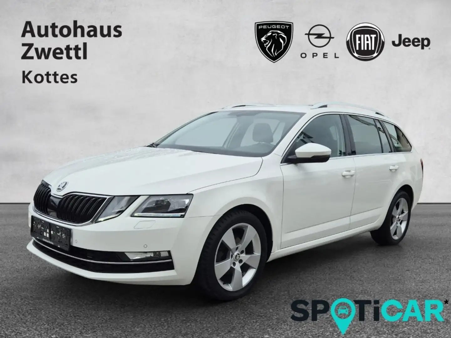 Skoda Octavia Combi 1,6 TDI Style Limited *ACC*NAVI*PDC*AHK* Weiß - 1