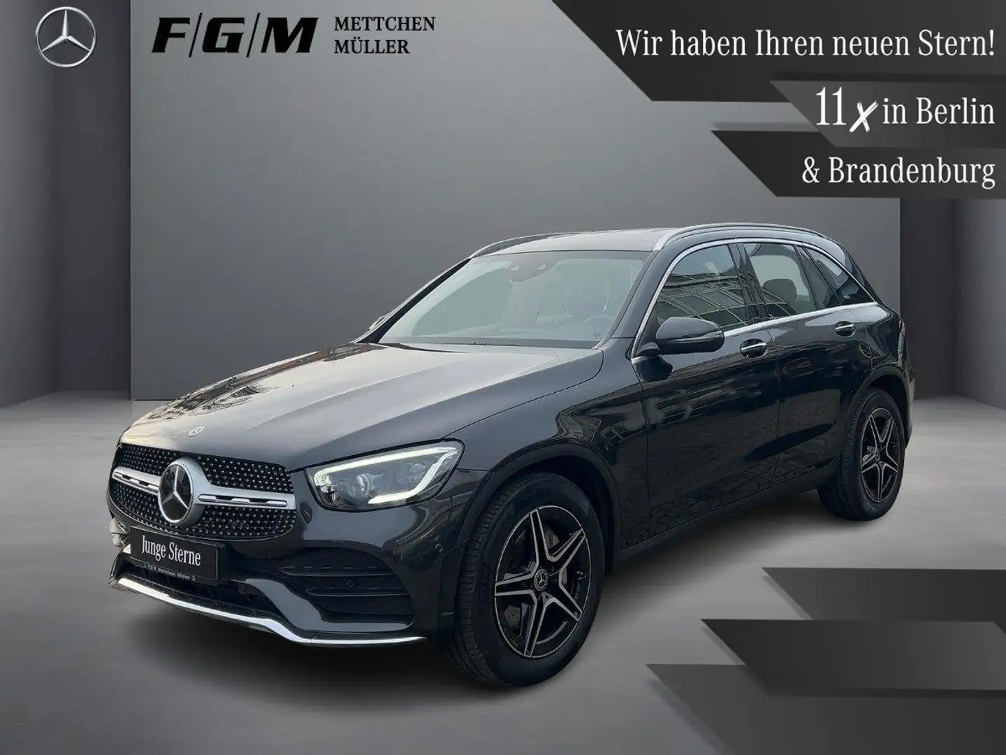 Mercedes-Benz GLC 200 4M AMG-Line KeyGo|TWA|Sitzhz|Distronic Grau - 1