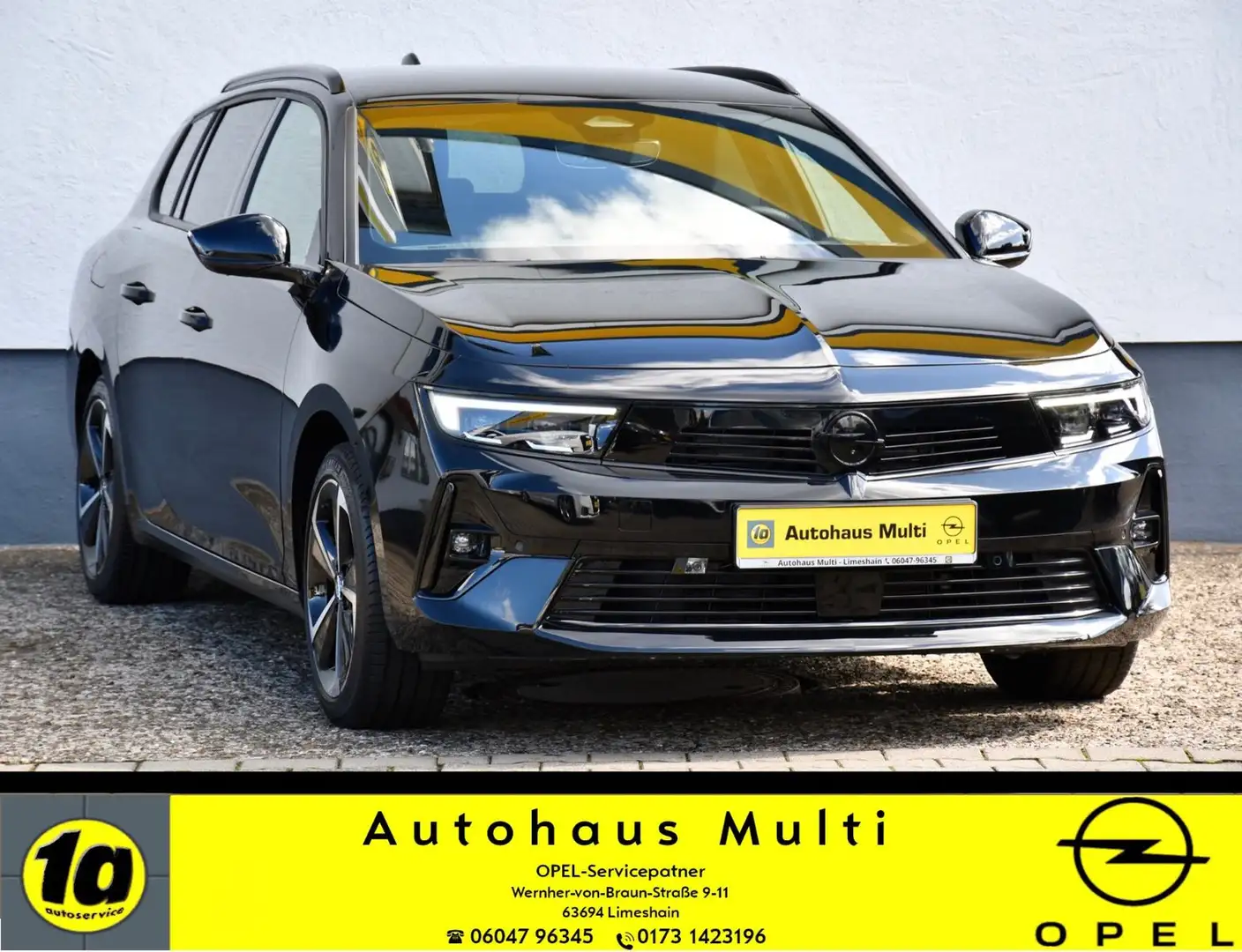 Opel Astra L ST GS Navi AGRSitz Matrix Sitzh AHK 360° Negro - 1