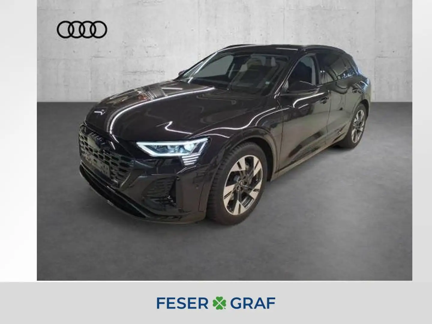 Audi Q8 e-tron 55 qu. S line Ext. AHK HuD Matrix Braun - 1