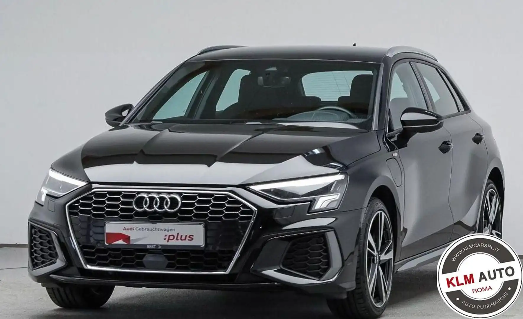Audi A3 SPB 40 TFSI Plug In 204 cv S Line S tronic Černá - 1